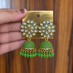 Aarohi Floral Jhumkas